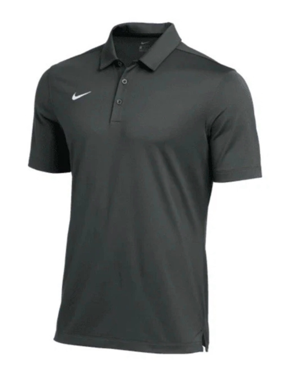 MEN'S Nike CI4470-060 DRY Franchise Polo T Shirt Tee, Anthracite / White. Golf